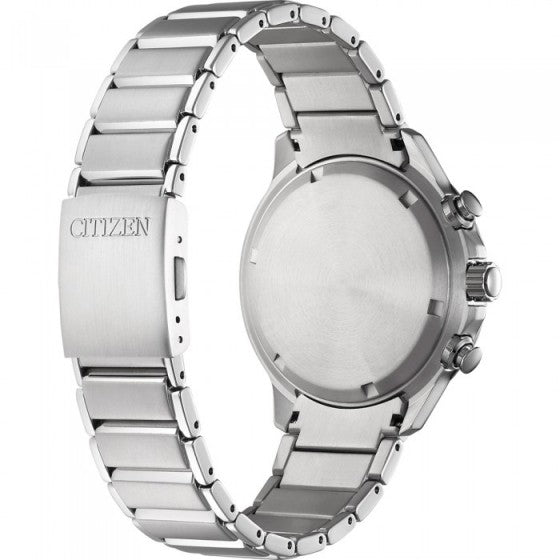 Orologio Uomo Titanio Citizen Eco Drive Cronografo Data Quarzo AT2470-85E